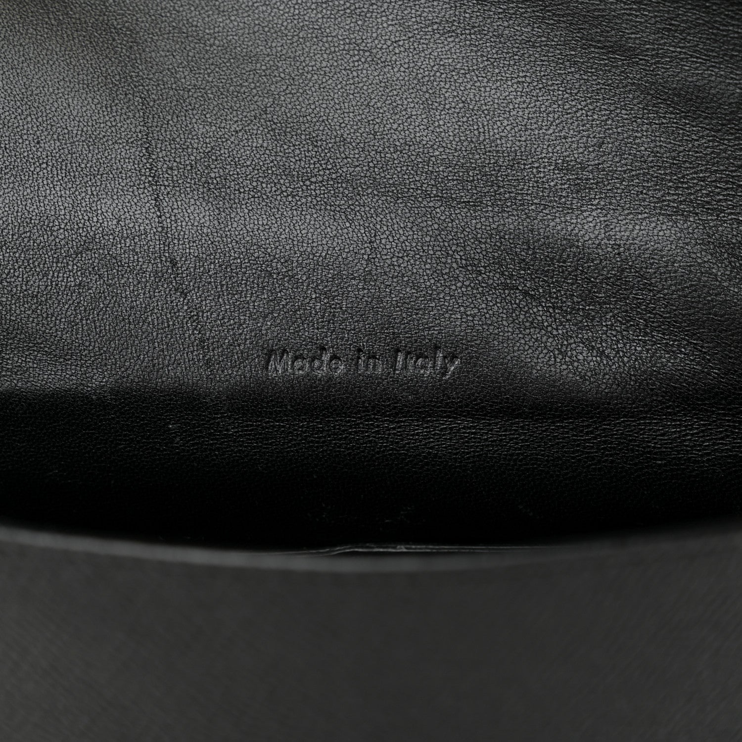 Celine Grained Calfskin Compact Trotteur Black 6 of 14