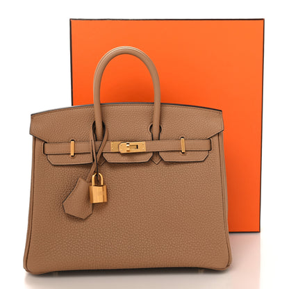 Hermes Togo Birkin 25 Chai 14 of 14