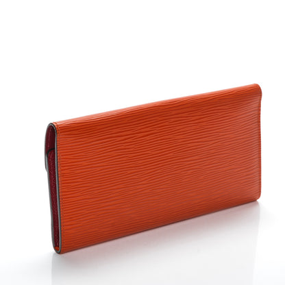 Louis Vuitton Epi Josephine Wallet Piment 3 of 7