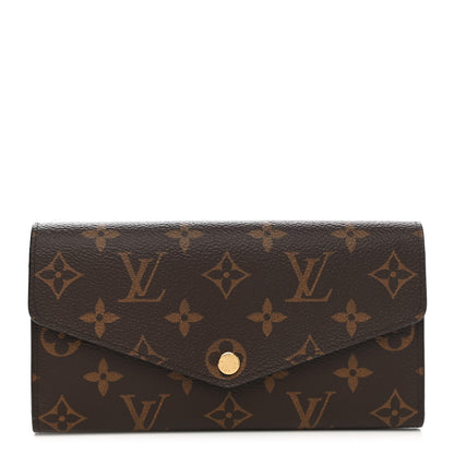 Louis Vuitton Monogram Sarah Wallet NM Rose Ballerine 1 of 7