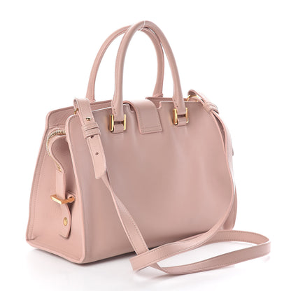Saint Laurent Calfskin Monogram Baby Cabas Pink 3 of 9