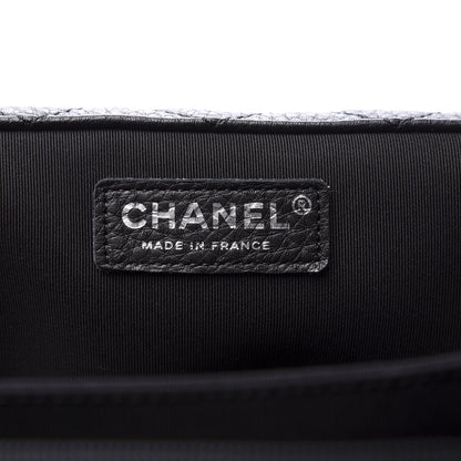 Chanel Calfskin Quilted XXL Travel Flap Bag Black 5 of 11