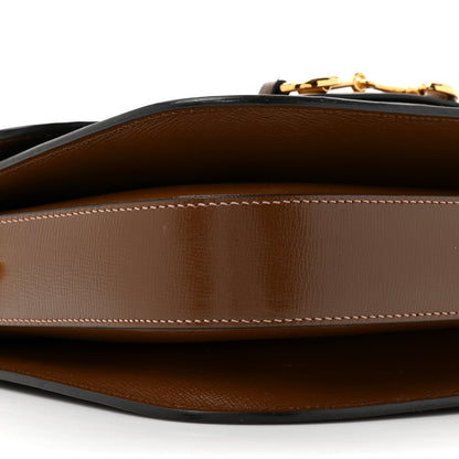 Gucci Azalea Calfskin Horsebit 1955 Shoulder Bag Brown Sugar 11 of 15