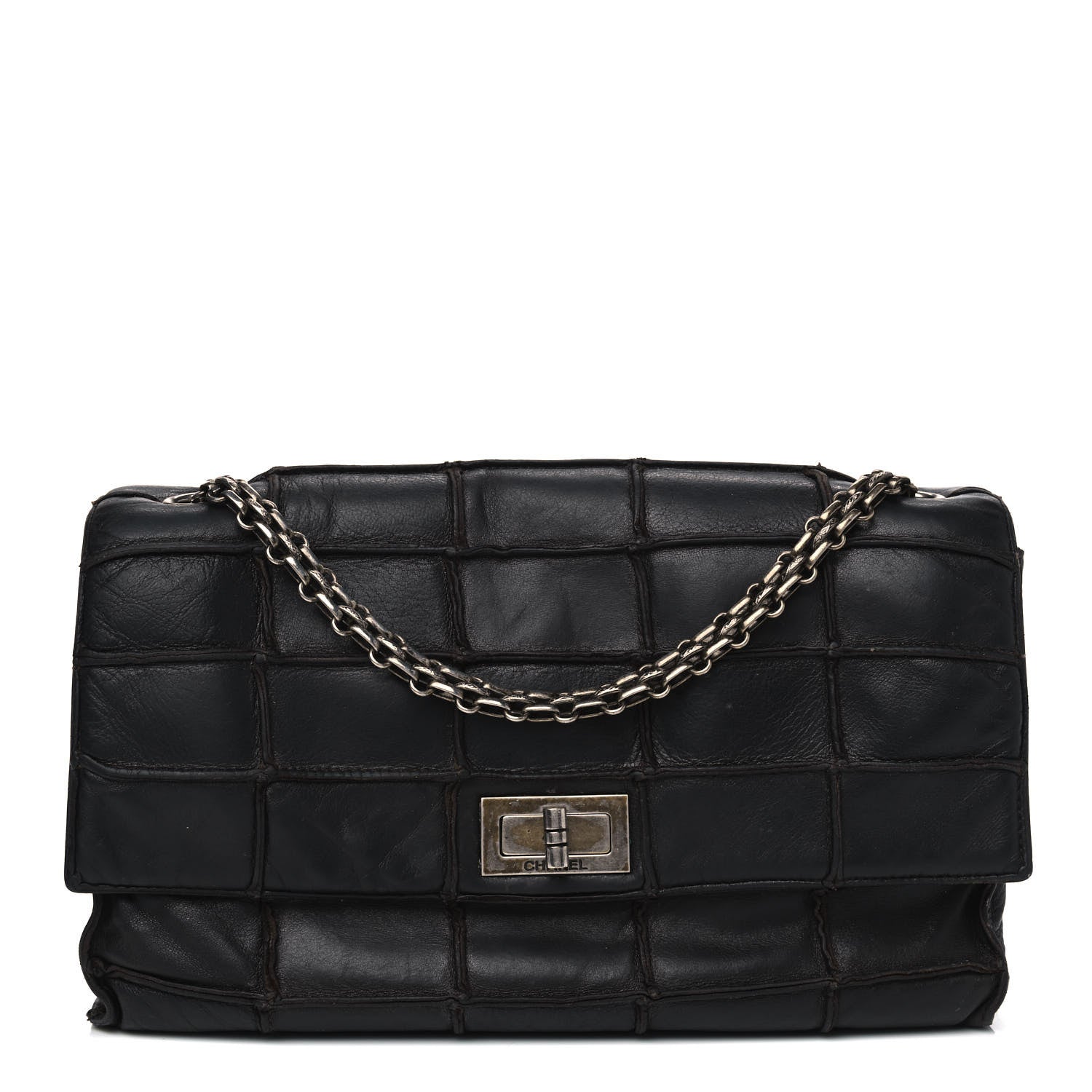 Chanel Lambskin Medium Patchwork Mademoiselle Single Flap Brown 1 of 14