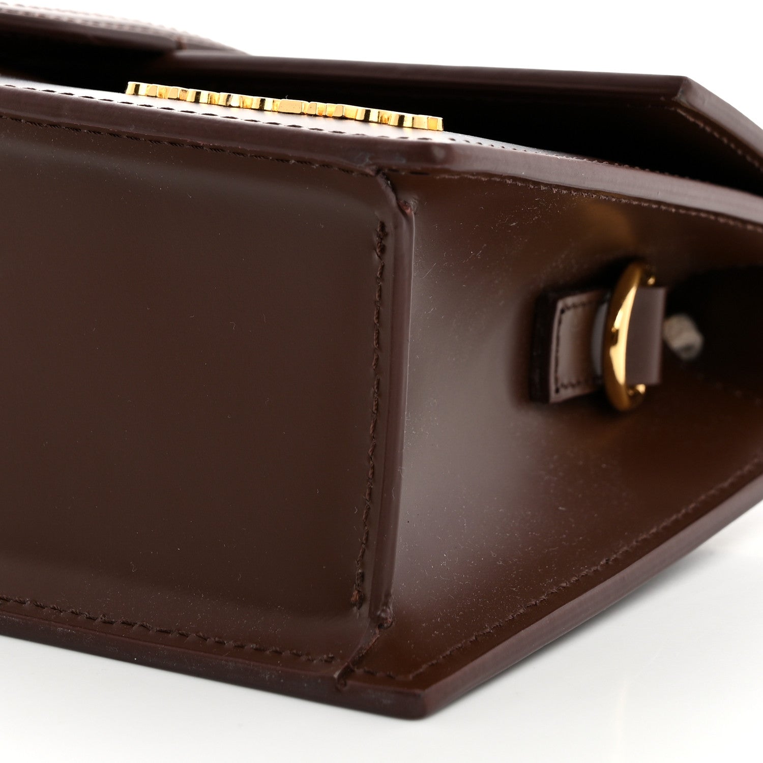 Jacquemus Smooth Calfskin Le Grand Bambino Dark Brown 9 of 9