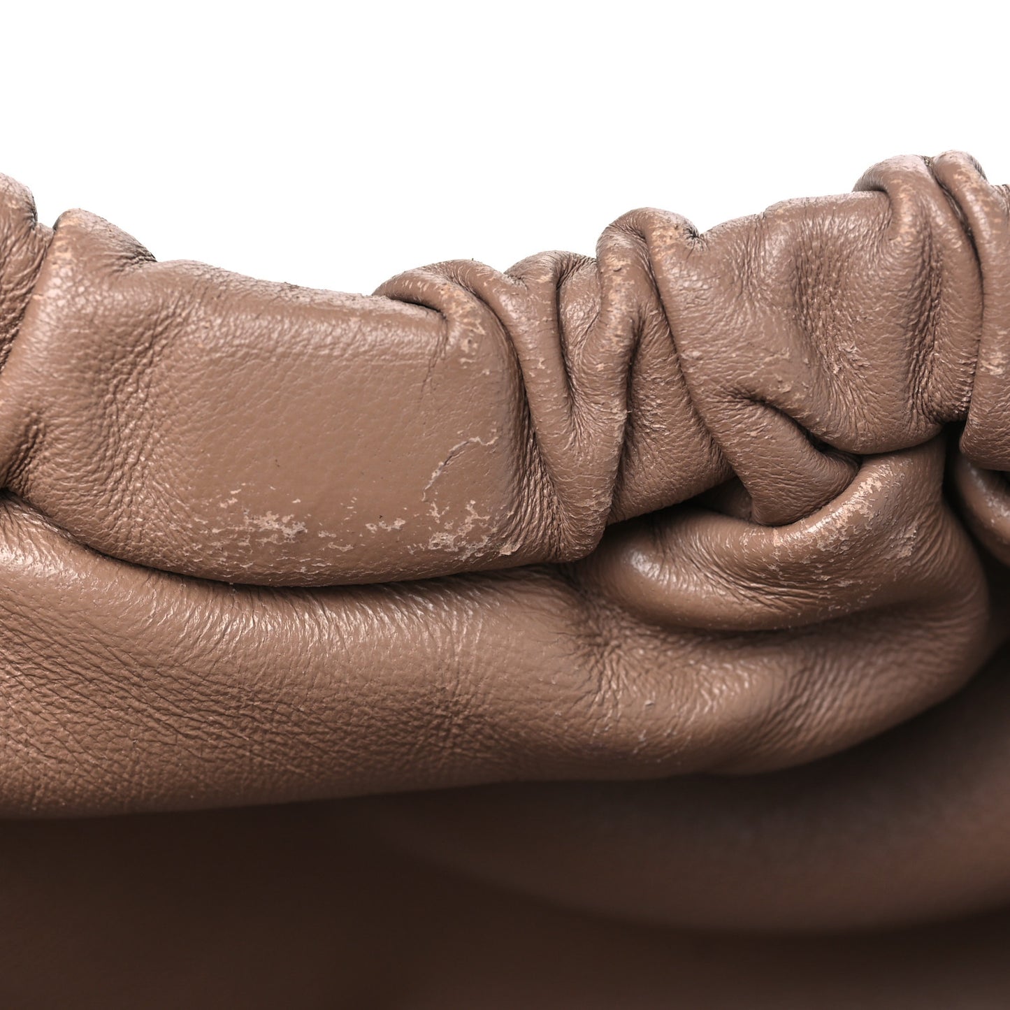 Lambskin Cloud Mini Clutch Biscotto
