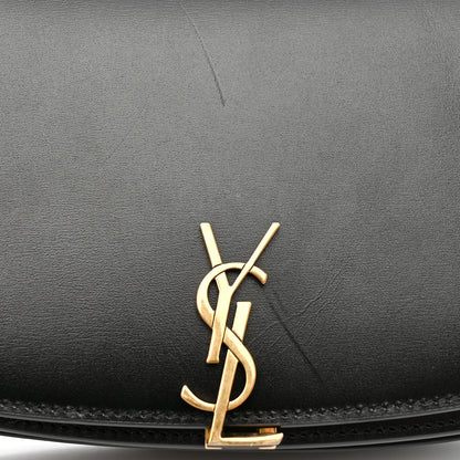 Saint Laurent Box Calfskin Voltaire Top Handle Crossbody Bag Black 8 of 10