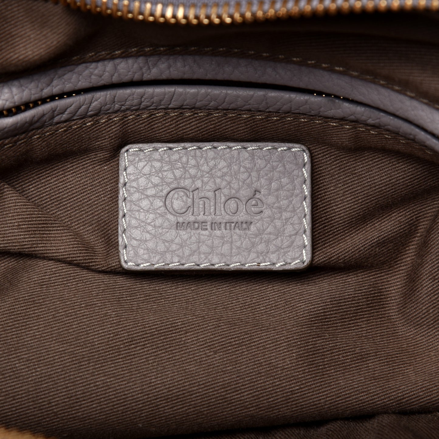 Calfskin Large Marcie Satchel Cashmere Grey