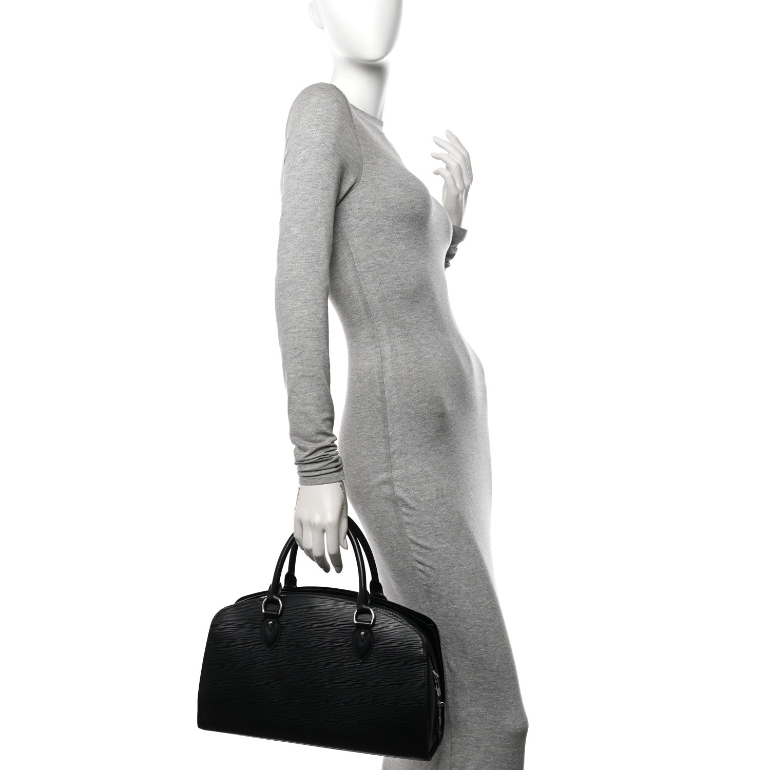 Louis Vuitton Epi Pont-Neuf PM Black 2 of 10