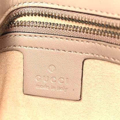Gucci Calfskin Matelasse Small GG Marmont Shoulder Bag Porcelain Rose 6 of 11