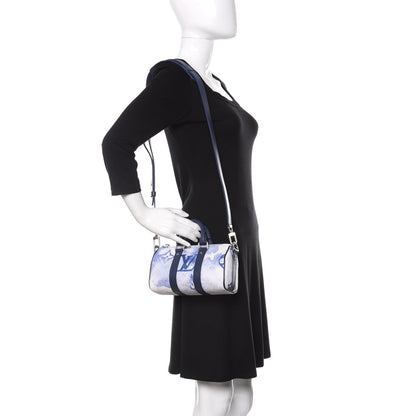 Louis Vuitton Monogram Watercolor Keepall XS Blue 2 of 10