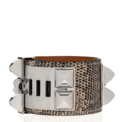 Hermes Lizard Collier De Chien CDC Bracelet T2 Ombre 3 of 7