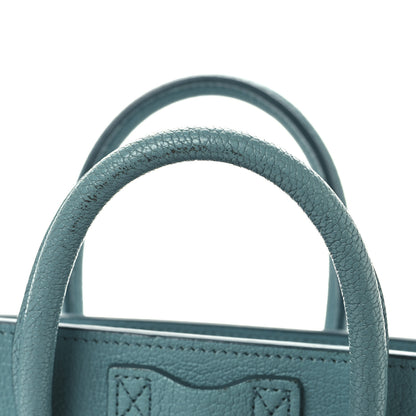 Celine Goatskin Nano Luggage Antarctic 12 of 12