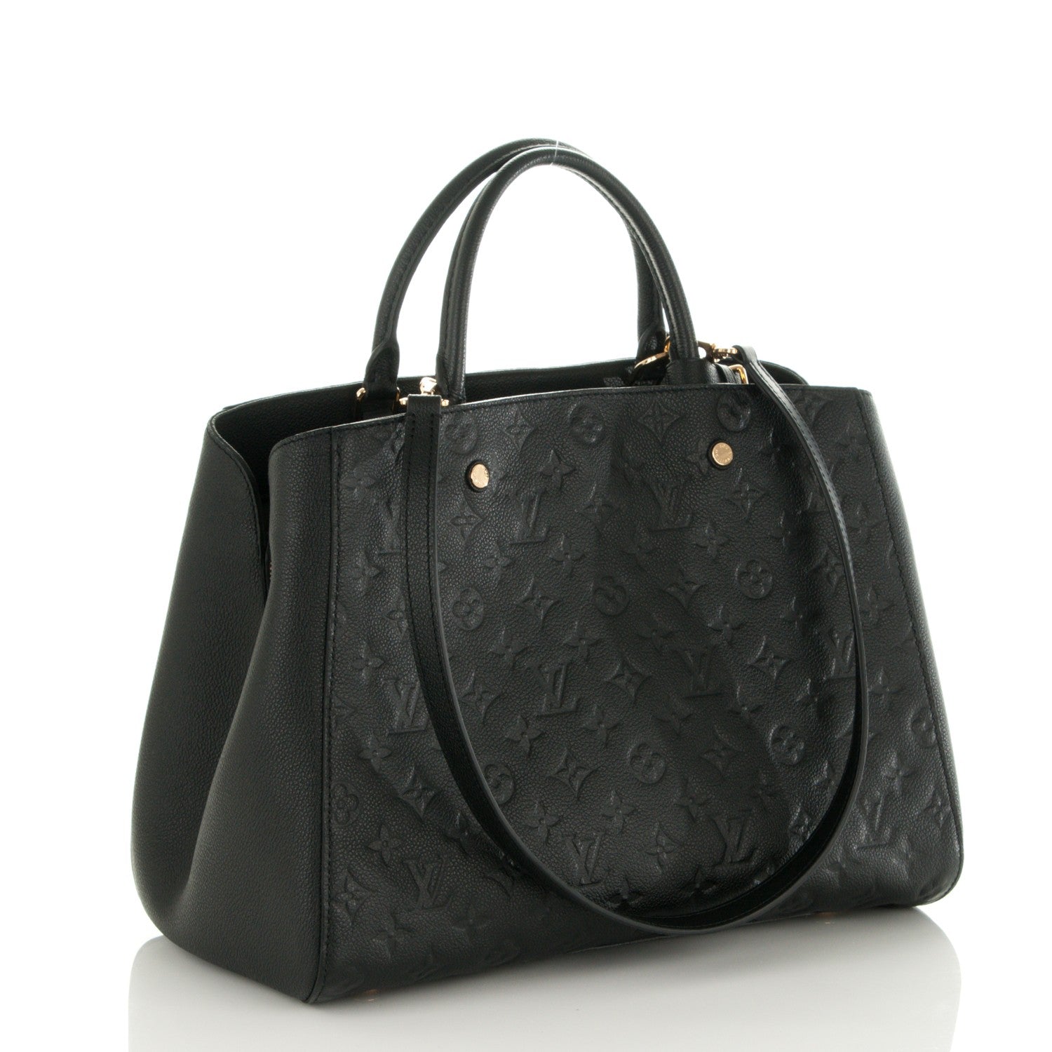 Louis Vuitton Empreinte Montaigne GM Black 4 of 8