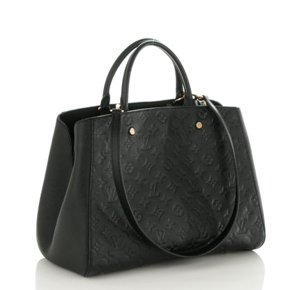Louis Vuitton Empreinte Montaigne GM Black 4 of 8