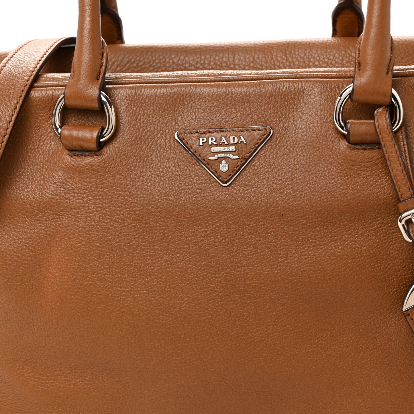 Vitello Daino Satchel Nocciolo