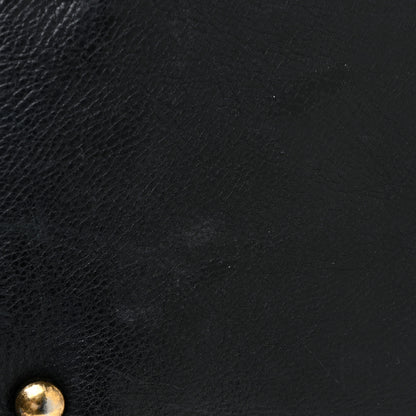 Chanel Calfskin Quilted Small CC Crown Tote Black 18 of 21