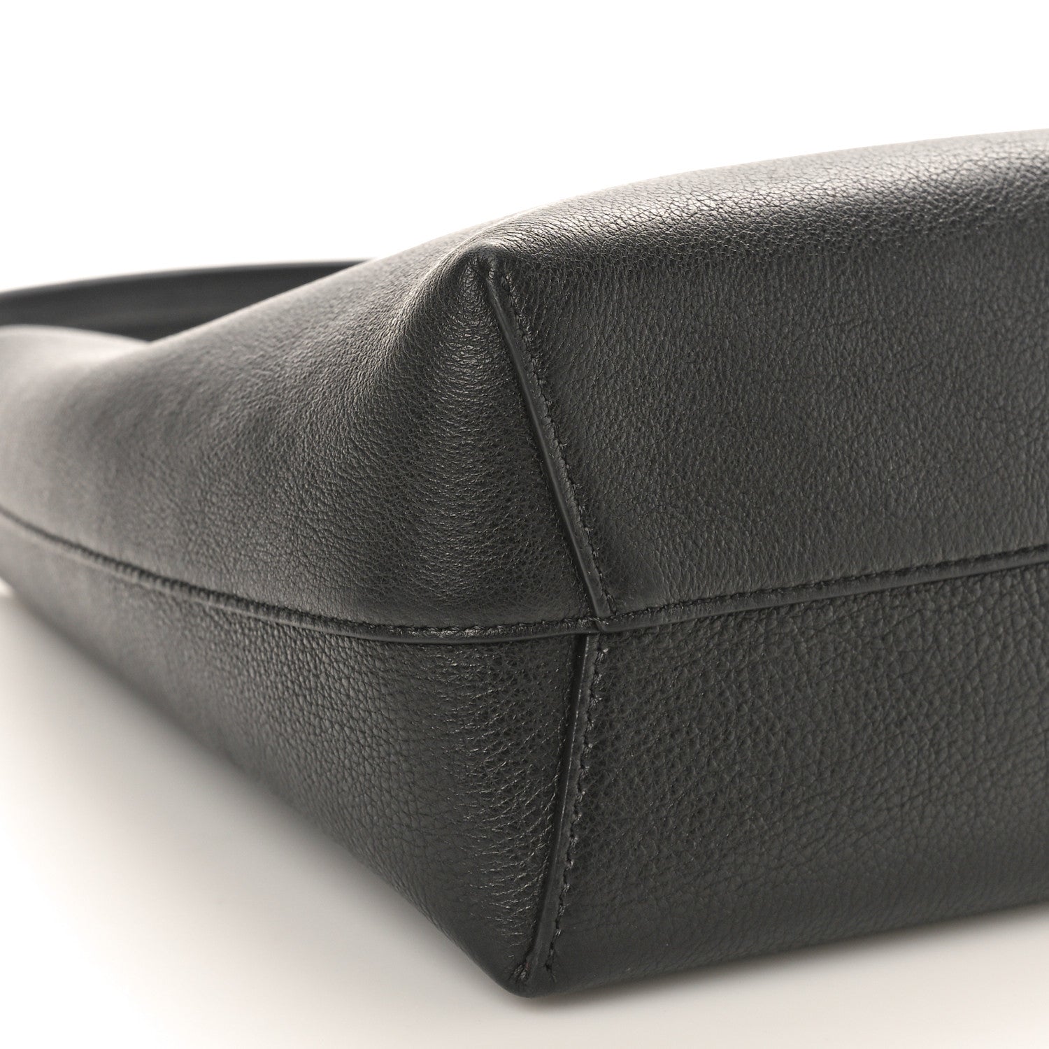 Mansur Gavriel Calfskin Small Soft Candy Shoulder Bag Black 8 of 9
