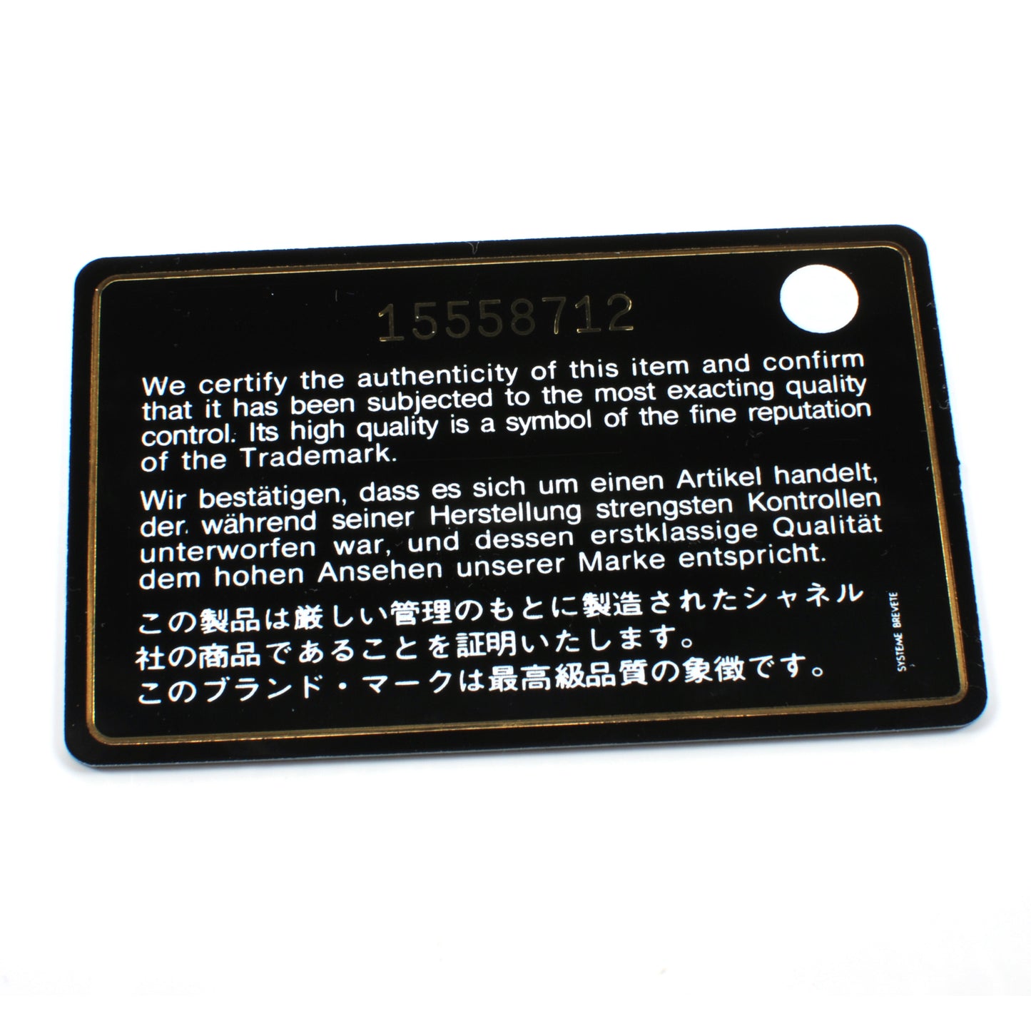 Patent Quilted Large Zip Around Wallet Black