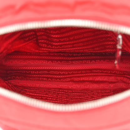 Prada Nylon Tessuto Impuntu Quilted Backpack Rosso 5 of 14