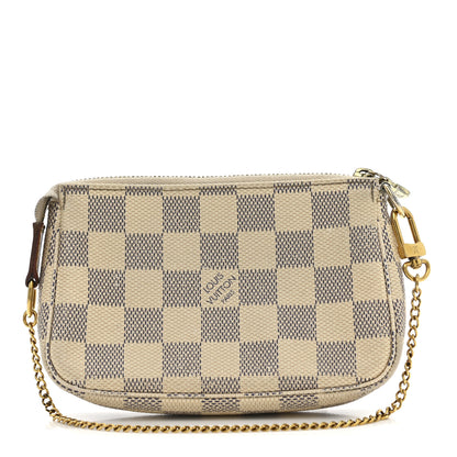 Louis Vuitton Damier Azur Mini Pochette Accessories 1 of 8