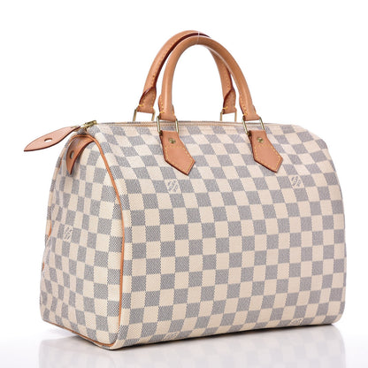 Louis Vuitton Damier Azur Speedy 30 3 of 8