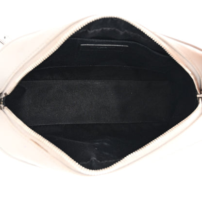 Saint Laurent Lambskin Monogram Lou Camera Bag Granite 5 of 13