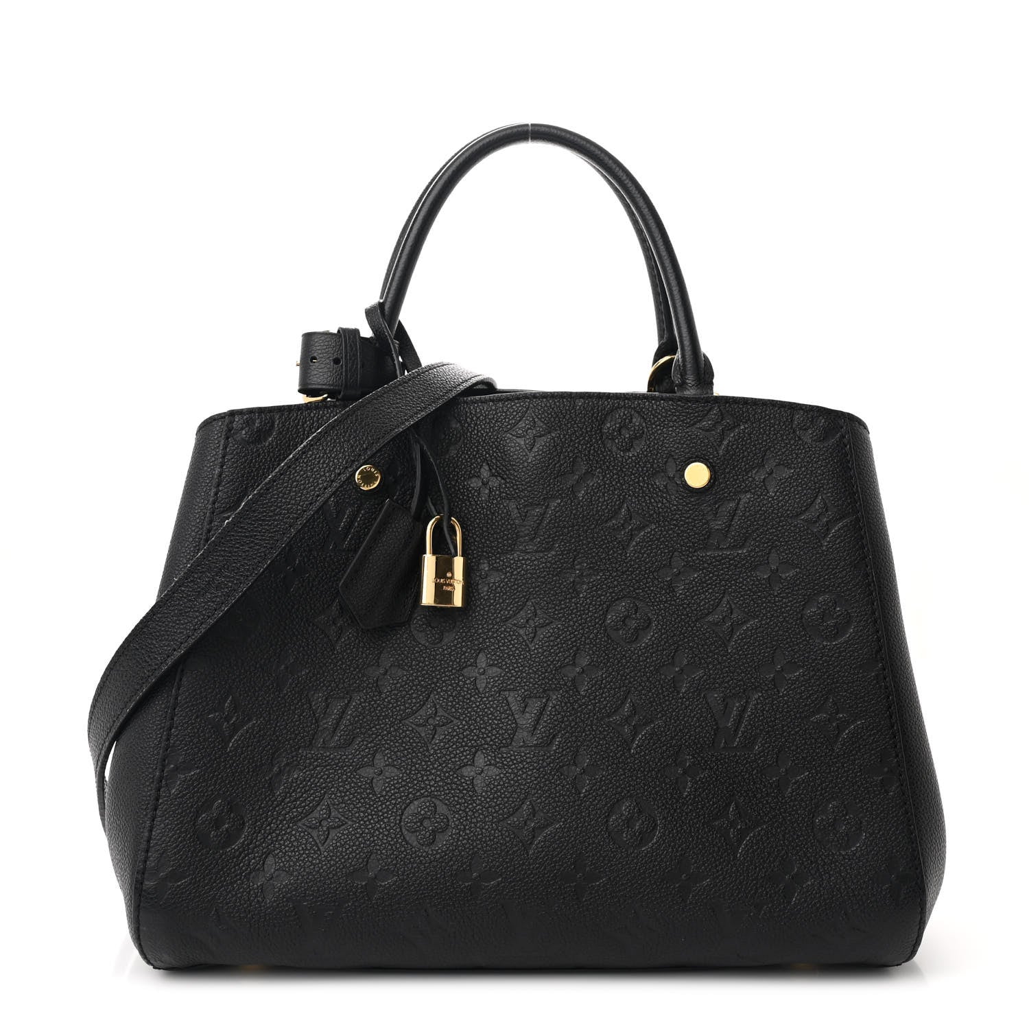 Louis Vuitton Empreinte Montaigne MM Black 1 of 11