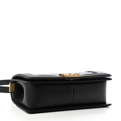 Chanel Caviar Quilted Medium Boy Flap Black 3 of 4