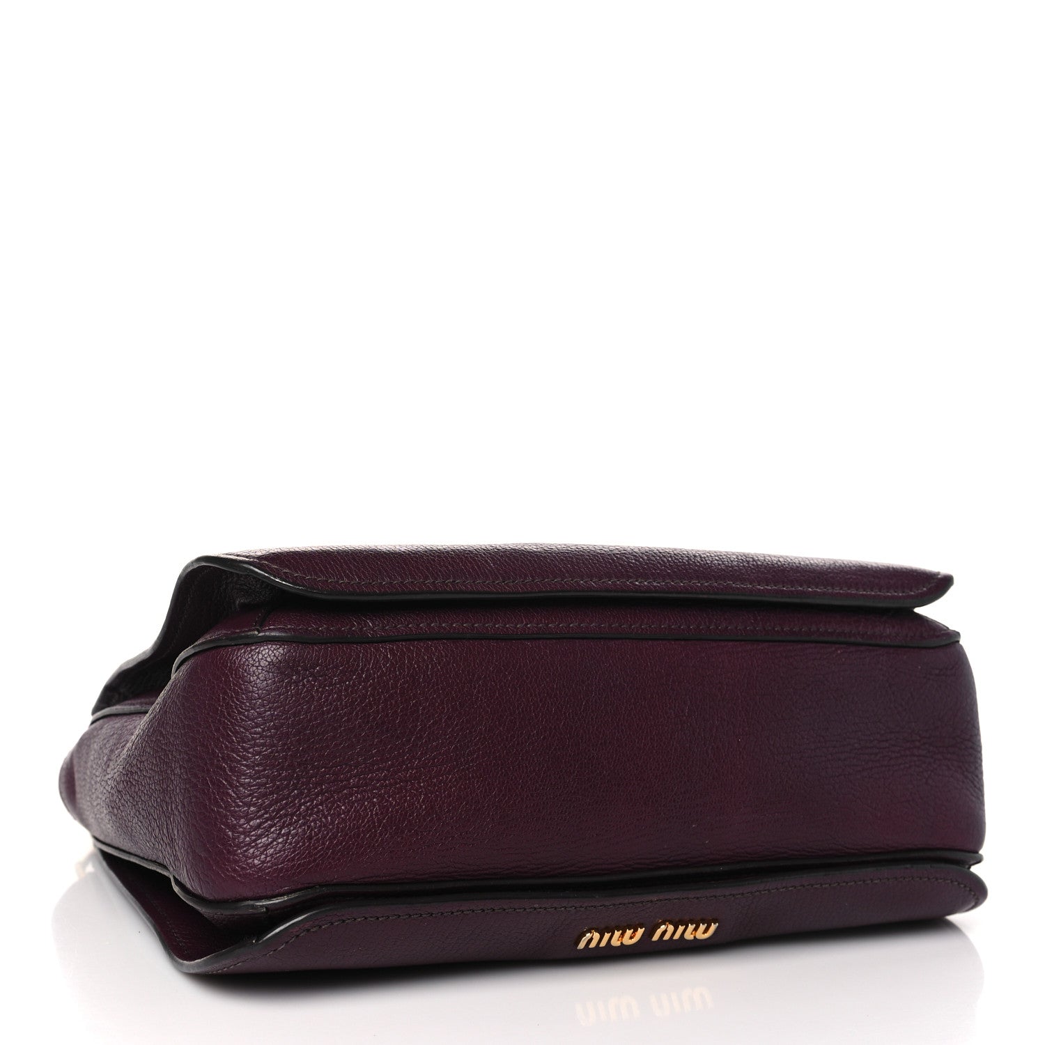 Miu Miu Goatskin Madras Shopping Tote Astrale Rosa 4 of 13