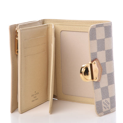 Louis Vuitton Damier Azur Joey Wallet 5 of 7
