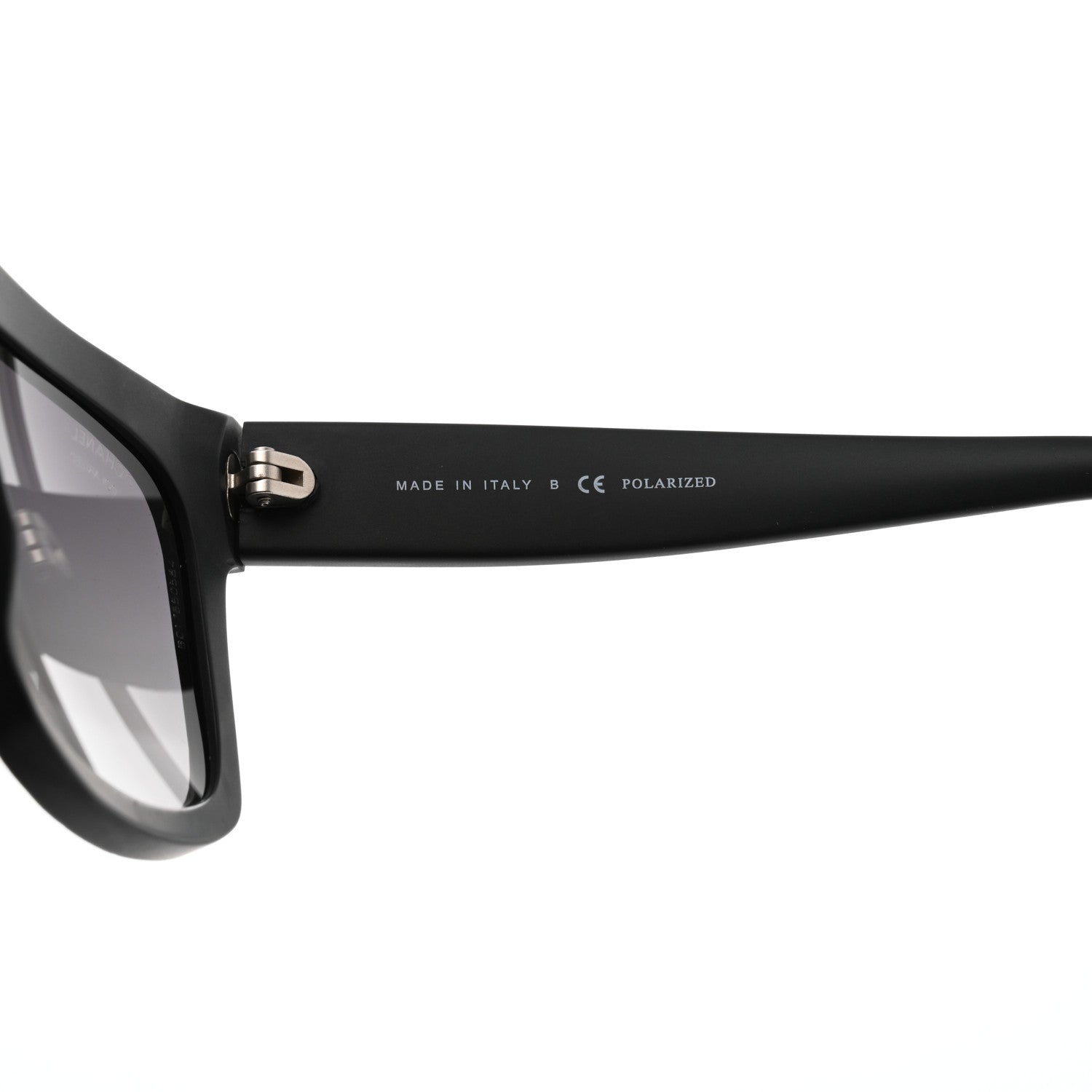 Chanel Polarized CC Sunglasses 5333 Matte Black 6 of 8