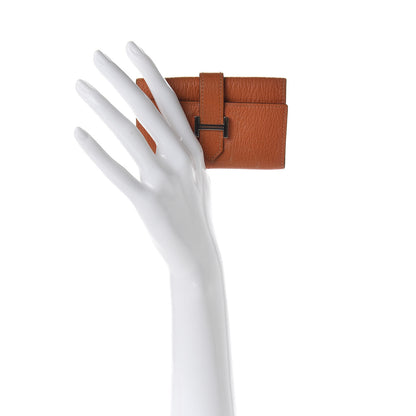 Hermes Chevre Mysore Bearn Multicles 6 Key Holder Orange 2 of 7