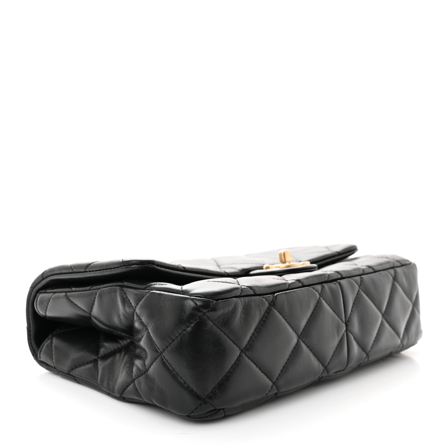 Chanel Lambskin Quilted Fancy Jewel Flap Black 4 of 11