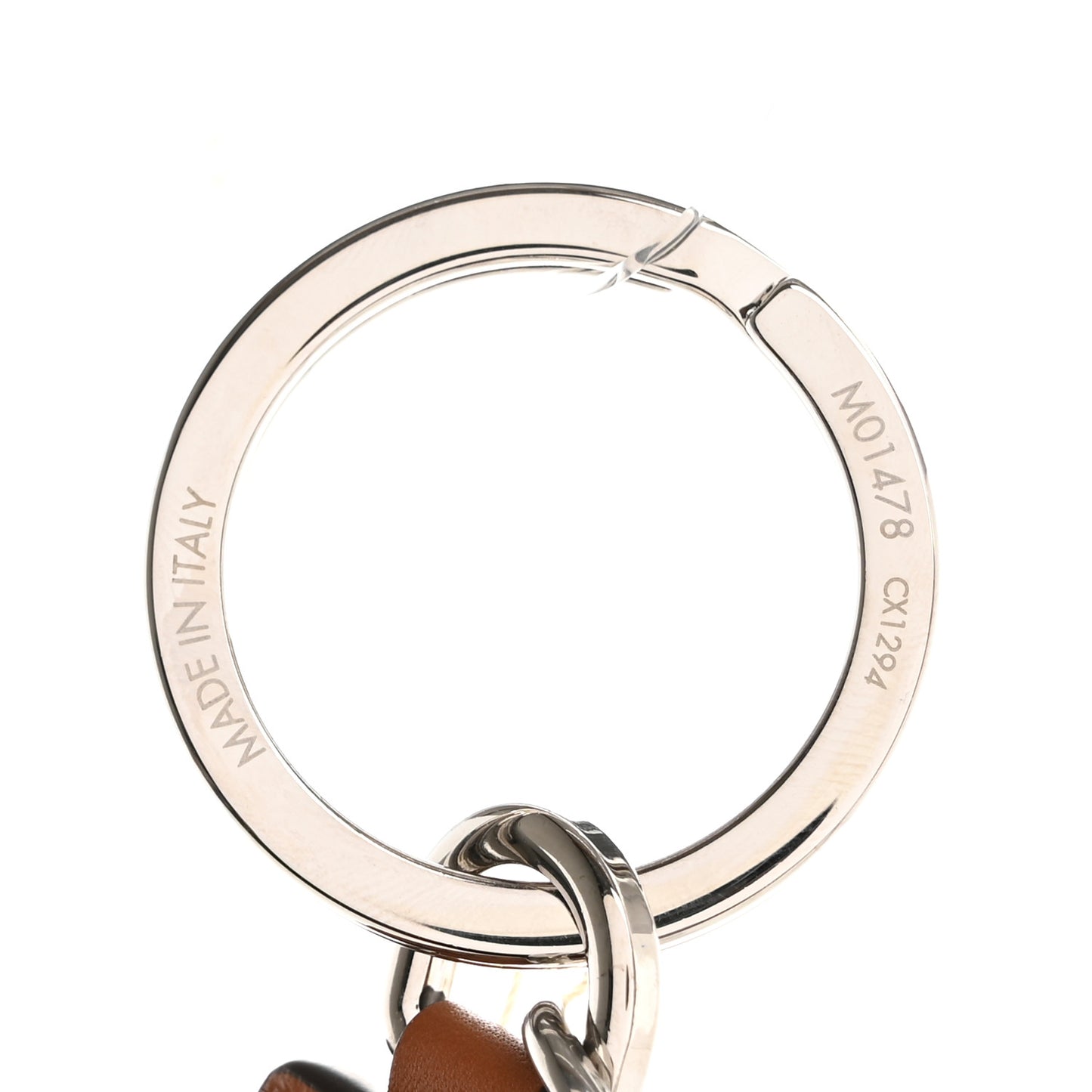 Monogram Chocolate Bar Charm Key Holder