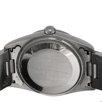 Rolex Stainless Steel 34mm Air-King Oyster Perpetual Precision Watch Black 14000M 4 of 5
