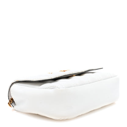 Versace Virtus Mini Wallet Chain Crossbody White 4 of 10