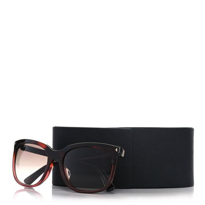 Prada Acetate Sunglasses SPR 12R Gradient Sunglasses Tortoise 8 of 8