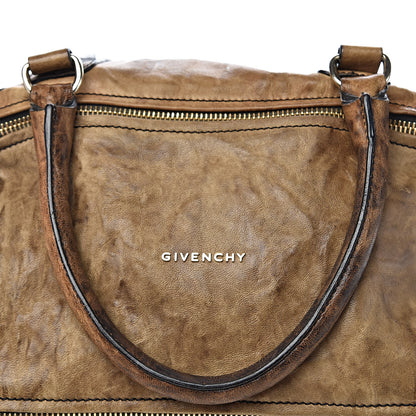 Givenchy Tumbled Sheepskin Medium Pandora Charcoal 9 of 12