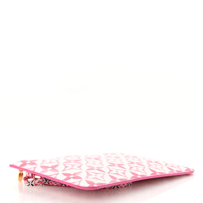 Louis Vuitton Monogram Giant Neverfull MM Pochette Rose 4 of 6