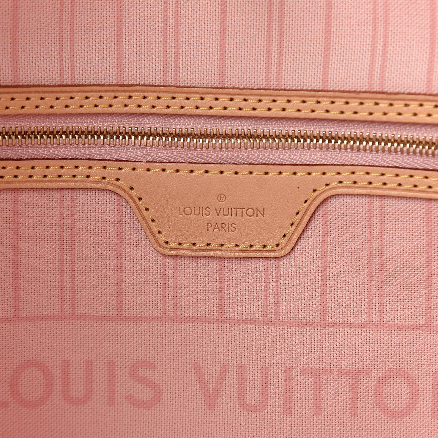 Damier Azur Neo Neverfull MM Rose Ballerine