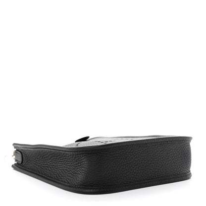 Hermes Taurillon Clemence Evelyne TPM Black 4 of 11