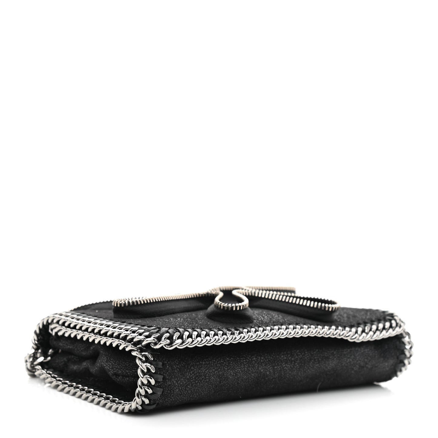 Shaggy Deer Falabella Zipper Crossbody Bag Black