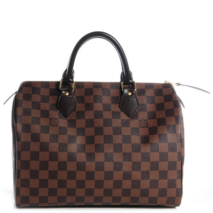 Louis Vuitton Damier Ebene Speedy 30 1 of 8
