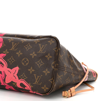 Louis Vuitton Monogram Bay Neverfull MM Rose Ballerine Poppy 11 of 12