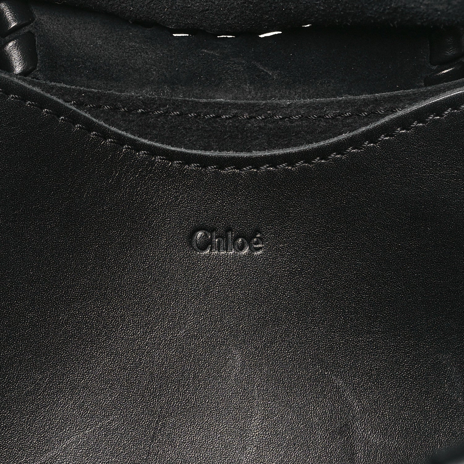 Chloe Calfskin Small Mony Tote Black 6 of 10