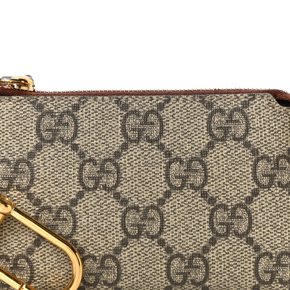 Gucci GG Supreme Monogram Key Case Brown 8 of 10