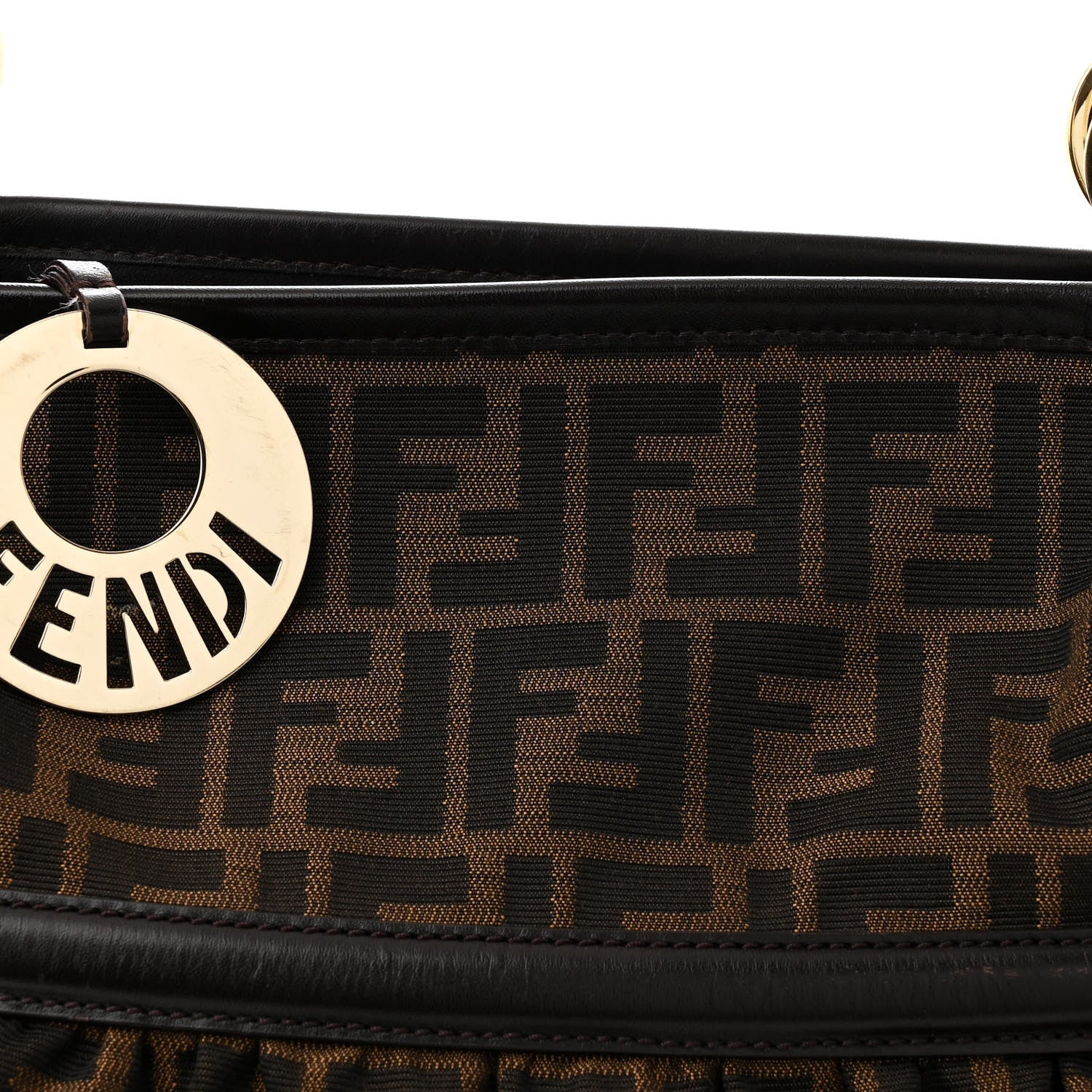 Fendi Zucca Large Chef Tote Tobacco 8 of 13