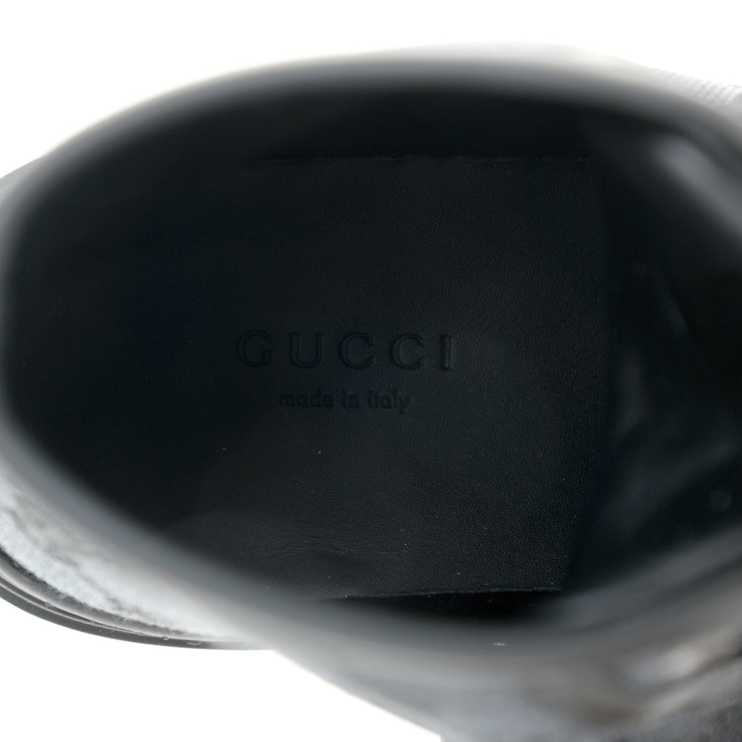 Gucci Monogram High Top Sneakers 36.5 Black 7 of 8