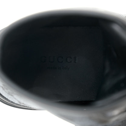 Gucci Monogram High Top Sneakers 36.5 Black 7 of 8